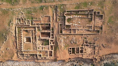 Aerial View of Ruins