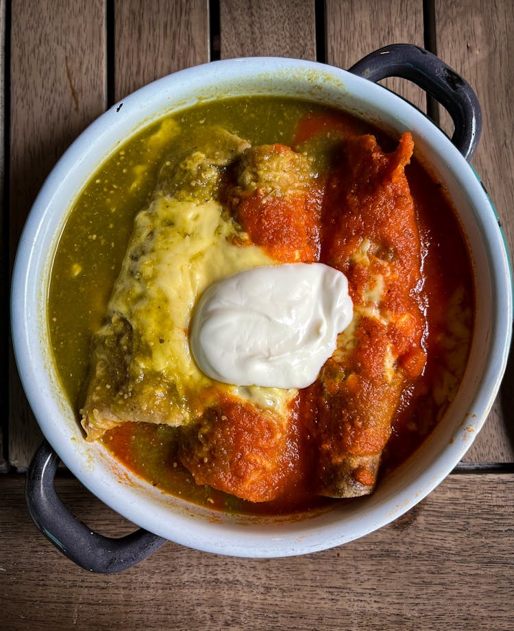 Enchiladas Divorciadas