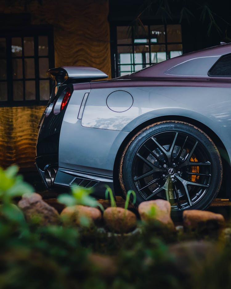 Rear End Of A Nissan Gtr