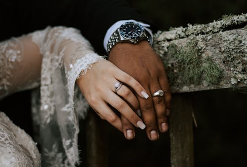 Couple Wearing Rings
