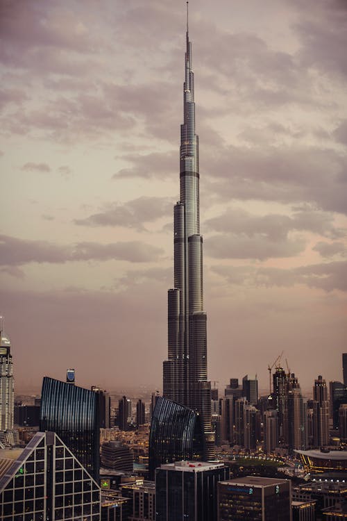 Ảnh lưu trữ miễn phí về bắn dọc, Burj Khalifa, các Tiểu Vương Quốc Ả Rập Thống Nhất