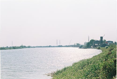 Lake near the Town