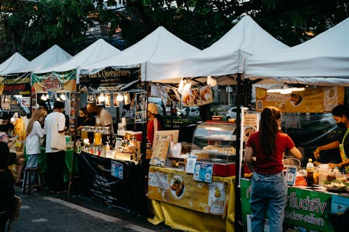 Food Vendors on the Street