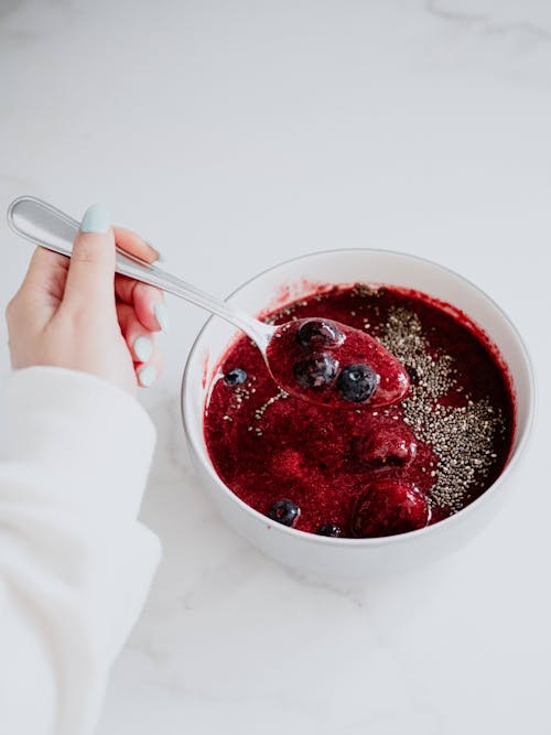 Immagine gratuita di cibo, ciotola per frullato, colazione