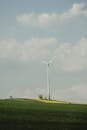Wind Turbine in an Agriculture Field
