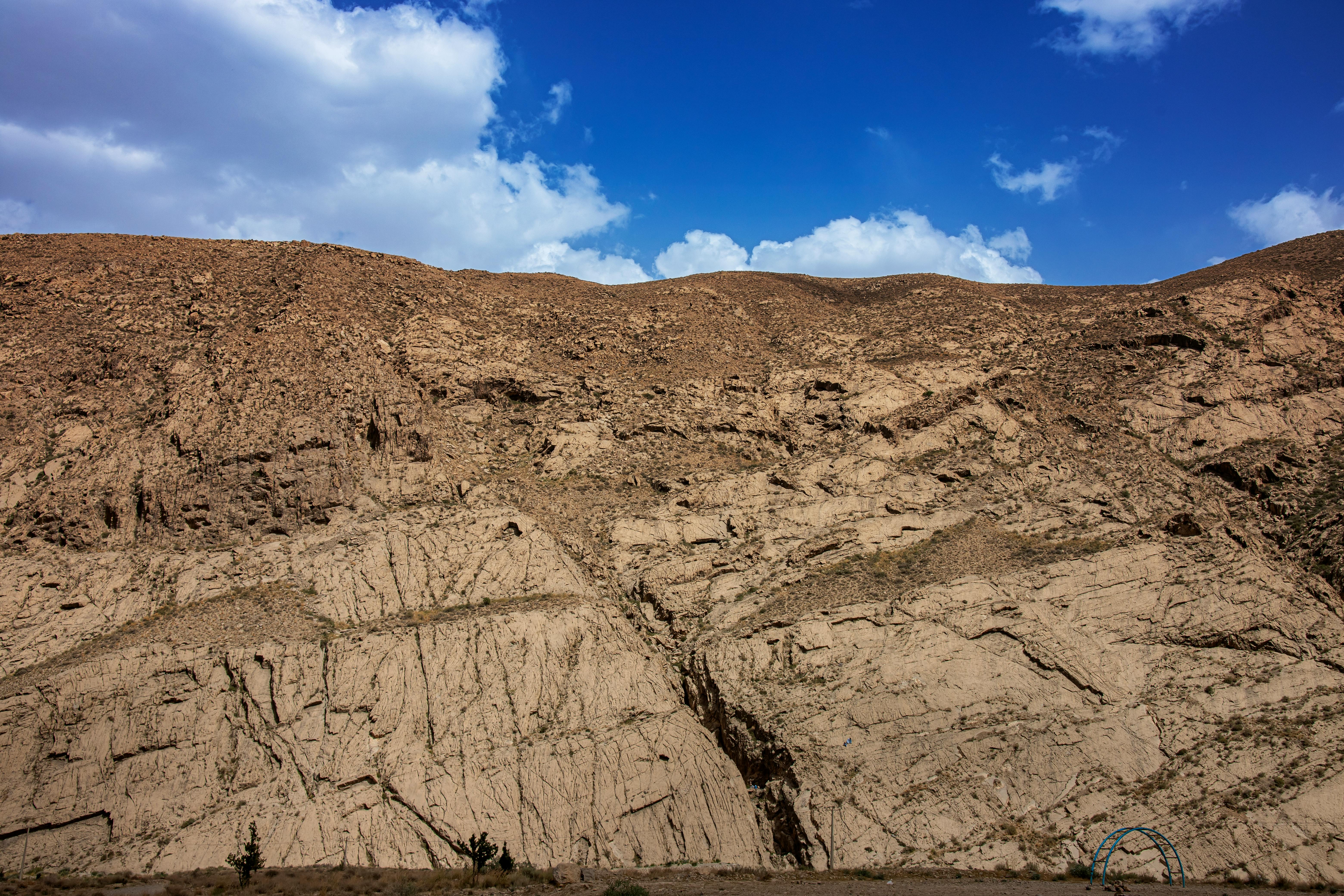 The colorful cliffs of Yangykala Canyon
