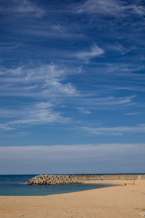 Fotobanka s bezplatnými fotkami na tému breh, more, mraky