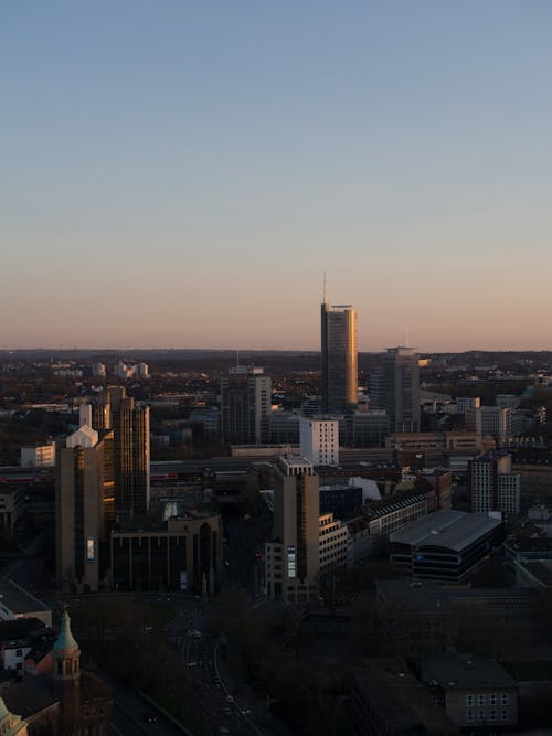 Scenic View of Buildings in the City