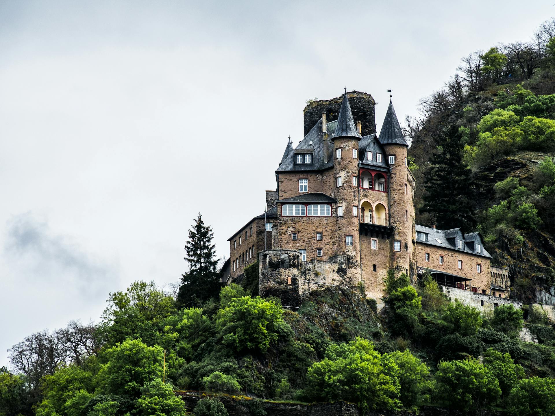 Katz Castle in Sankt Goarshausen, Germany