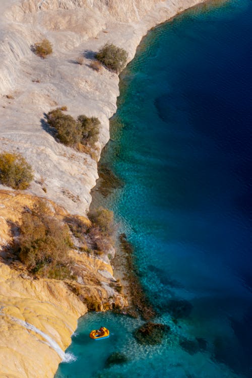 Gratis Immagine gratuita di acqua turchese, fotografia aerea, isola Foto a disposizione