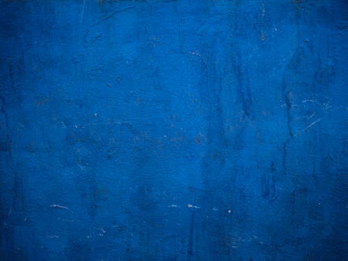 Photograph of a Blue Wall
