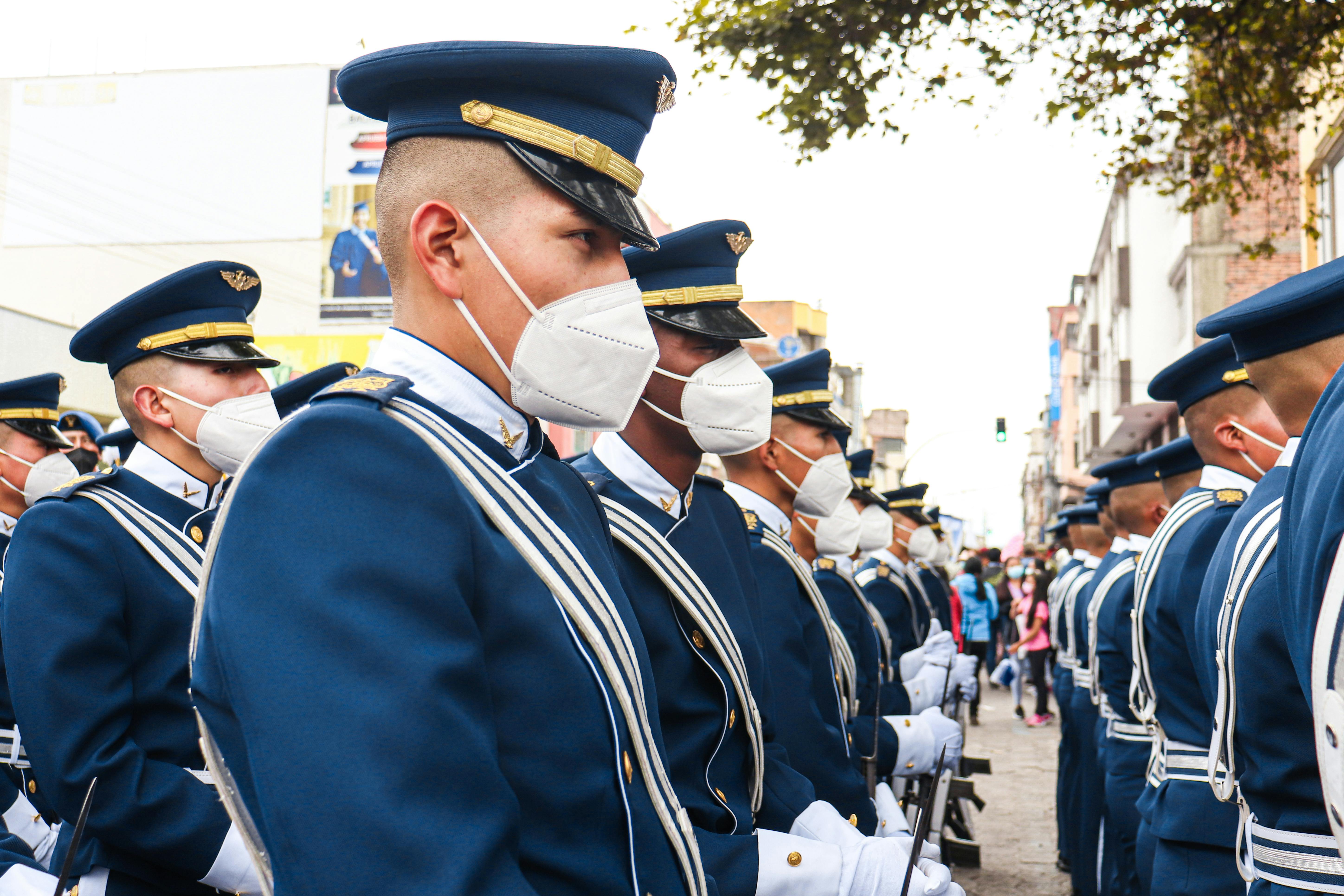 Soldiers Wearing Face Masks · Free Stock Photo