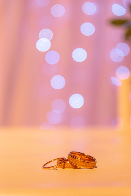 Free Bokeh Photography of Orange Lights Stock Photo