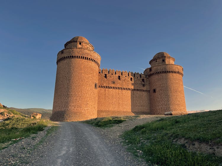 Exterior Of Castillo De La Calahorra In Granada Spain