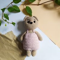 Crocheted plush bear — photo by Tailor Mia on Pexels