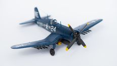 Scale model of F4U Corsair plane in 1:48