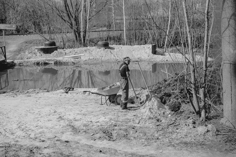 Wheelbarrow Worker skill test Delhi