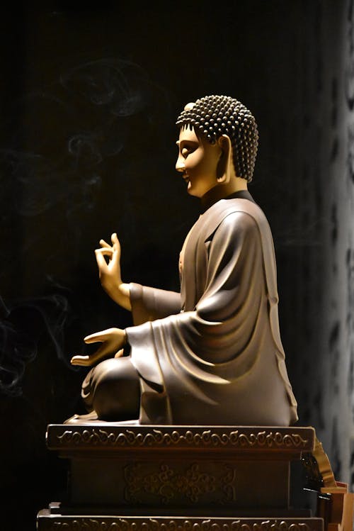 Photos gratuites de bouddha, Bouddhisme, figurine