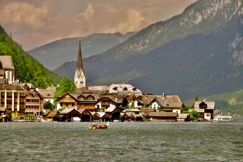 Hallstatt Lake Town in Austria
