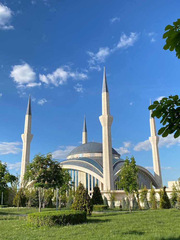 The Ahmet Hamdi Akseki Mosque In Ankara