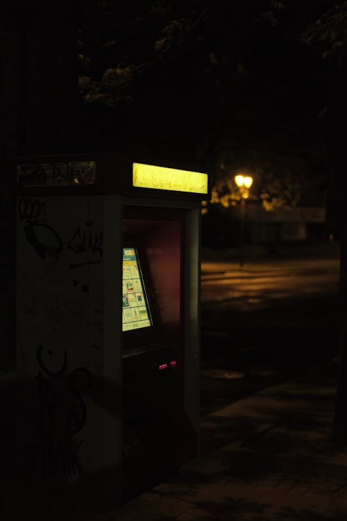 Vending Machine at Night