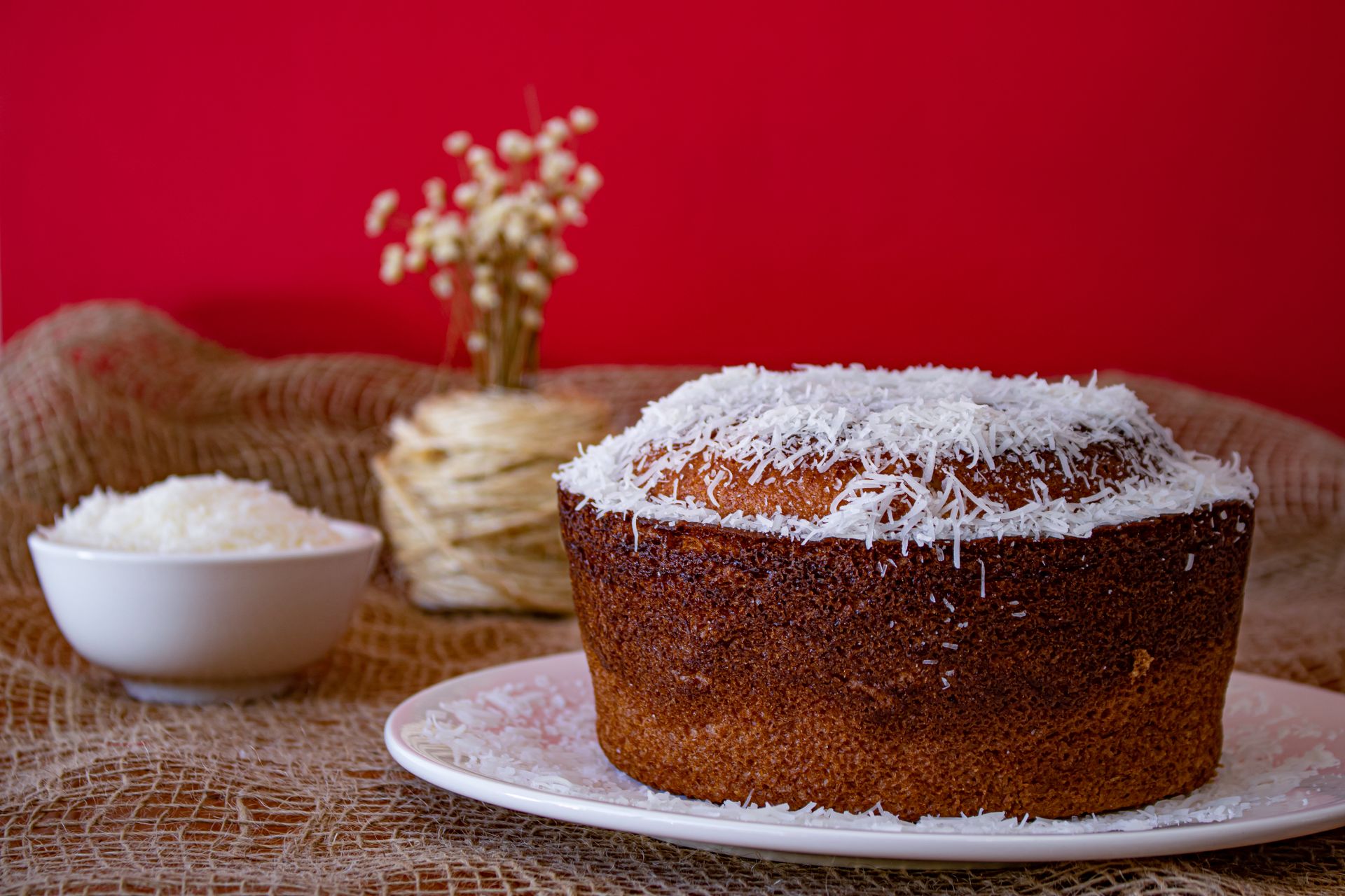 Homemade Pastry with Coconut