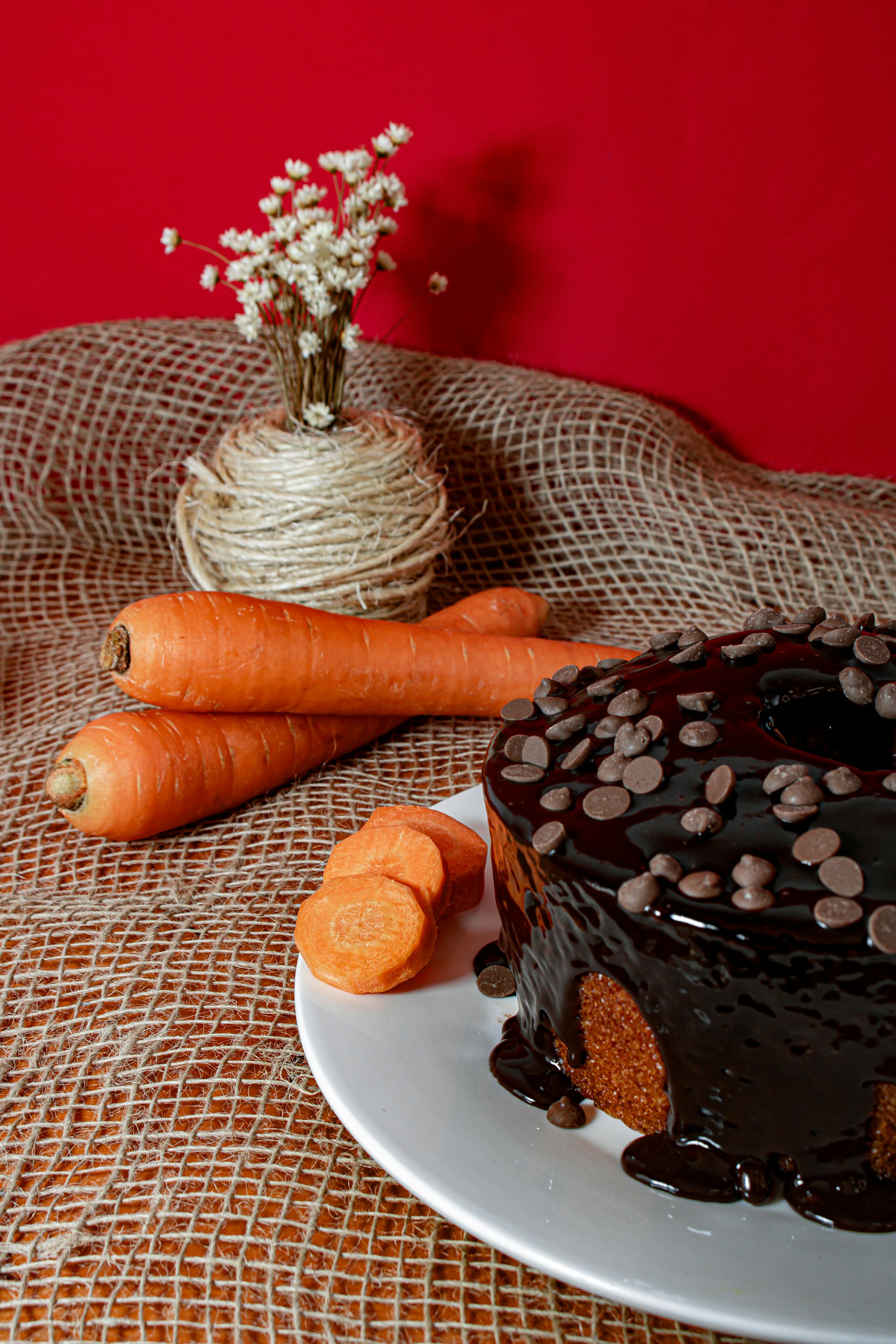 Chocolate Cakes and Carrots · Free Stock Photo