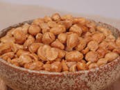 Close up of Peanuts in a Bowl