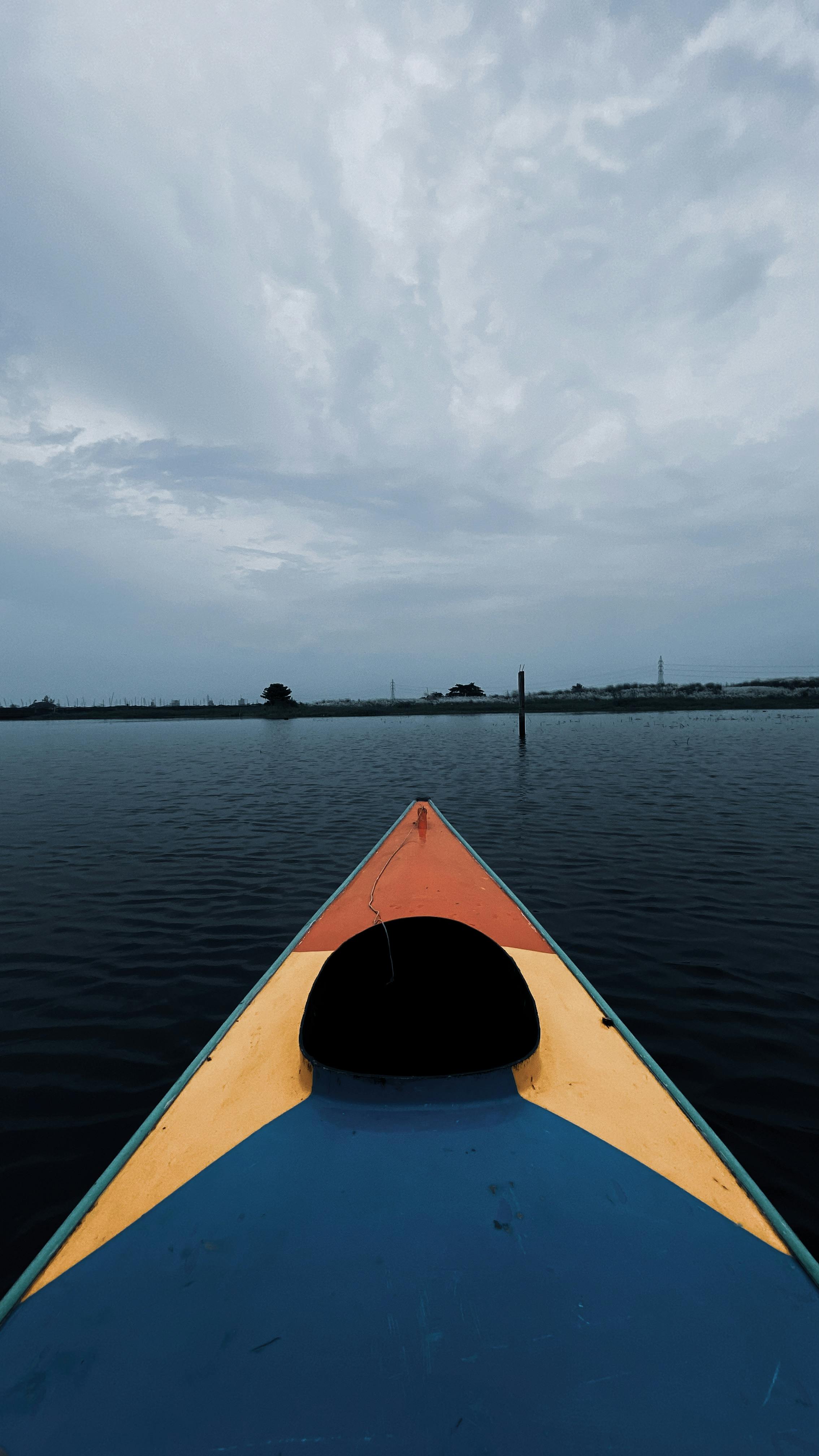 Ocean views, boat, kayak, nature, outside, HD phone wallpaper | Peakpx