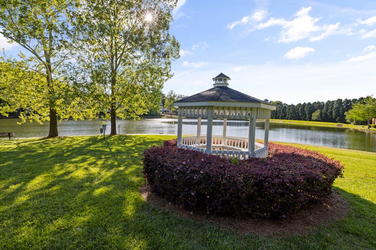 Gazebo Near Lake