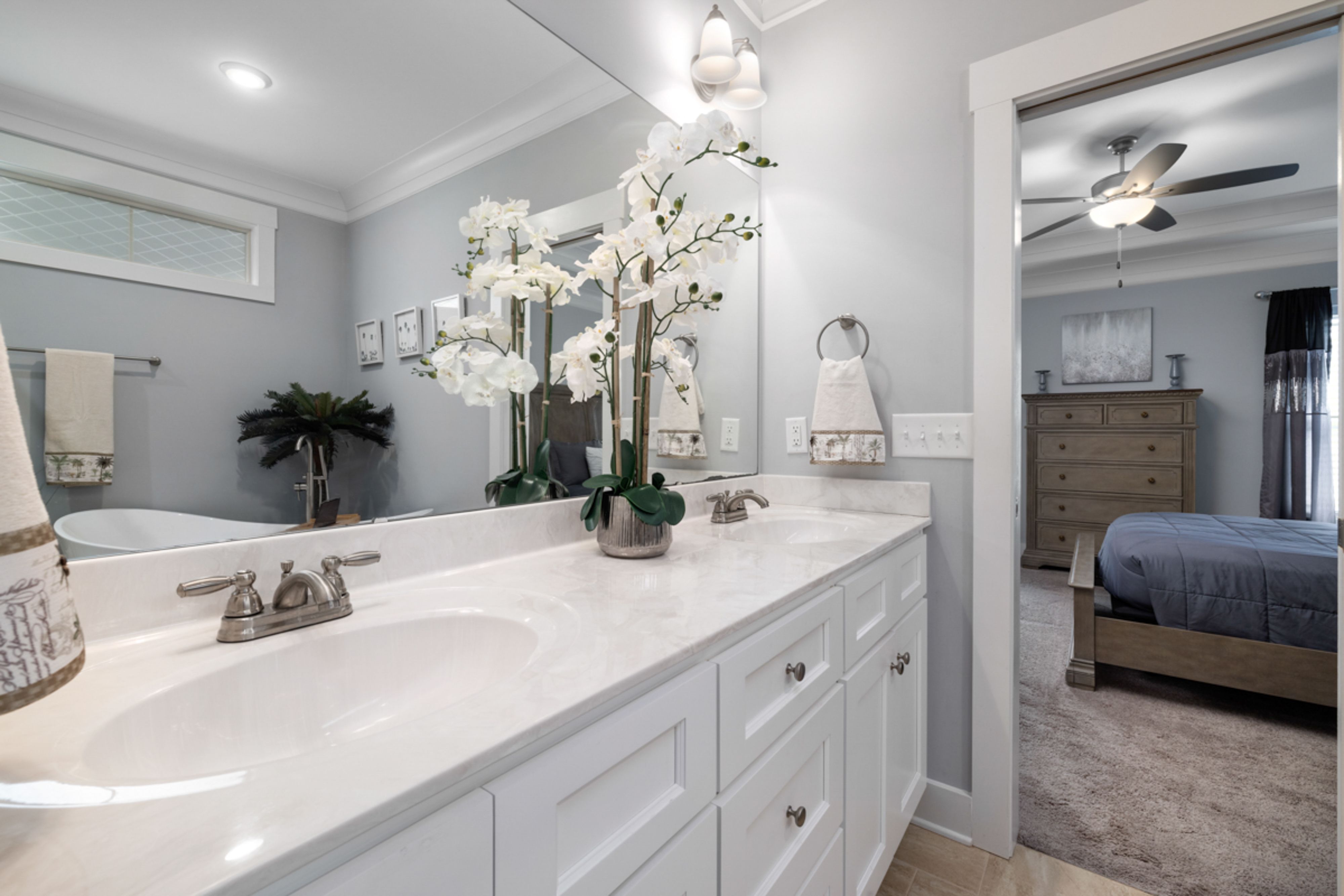 Photo of a Bathroom Counter · Free Stock Photo
