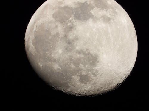 Free Close-up Photo of the Moon Stock Photo