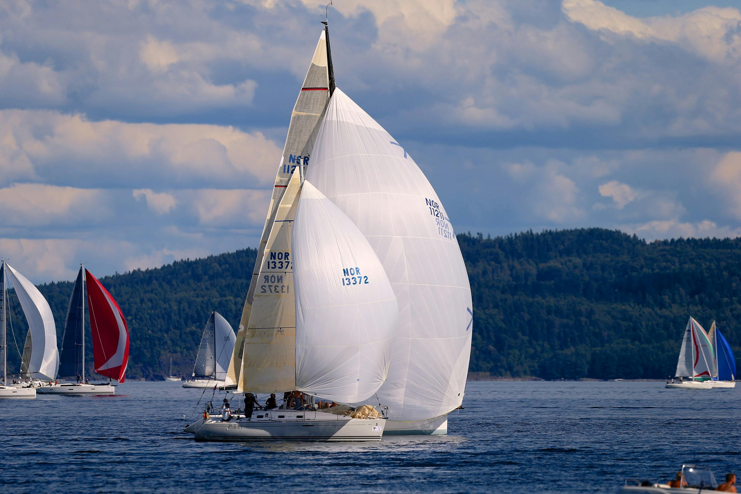 Free stock photo of norway, sailing, the oslofjord