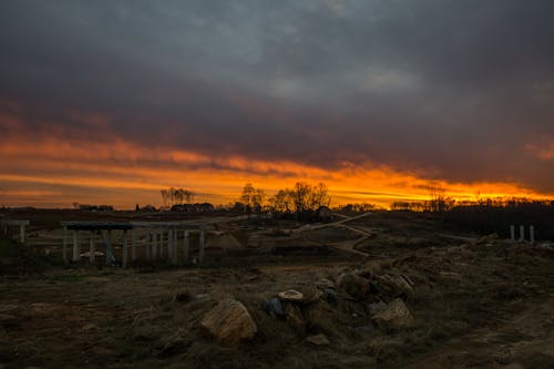 Fotos de stock gratuitas de amarillo, anochecer, cielo impresionante