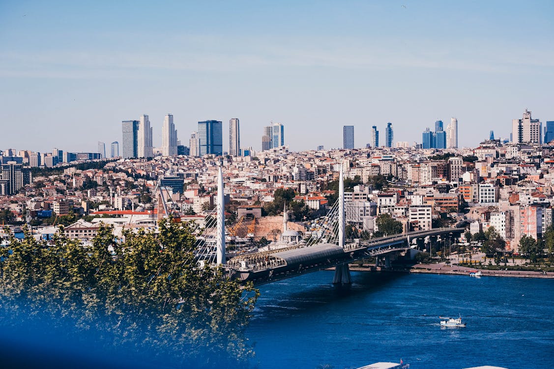 City Skyline Near Body of Water