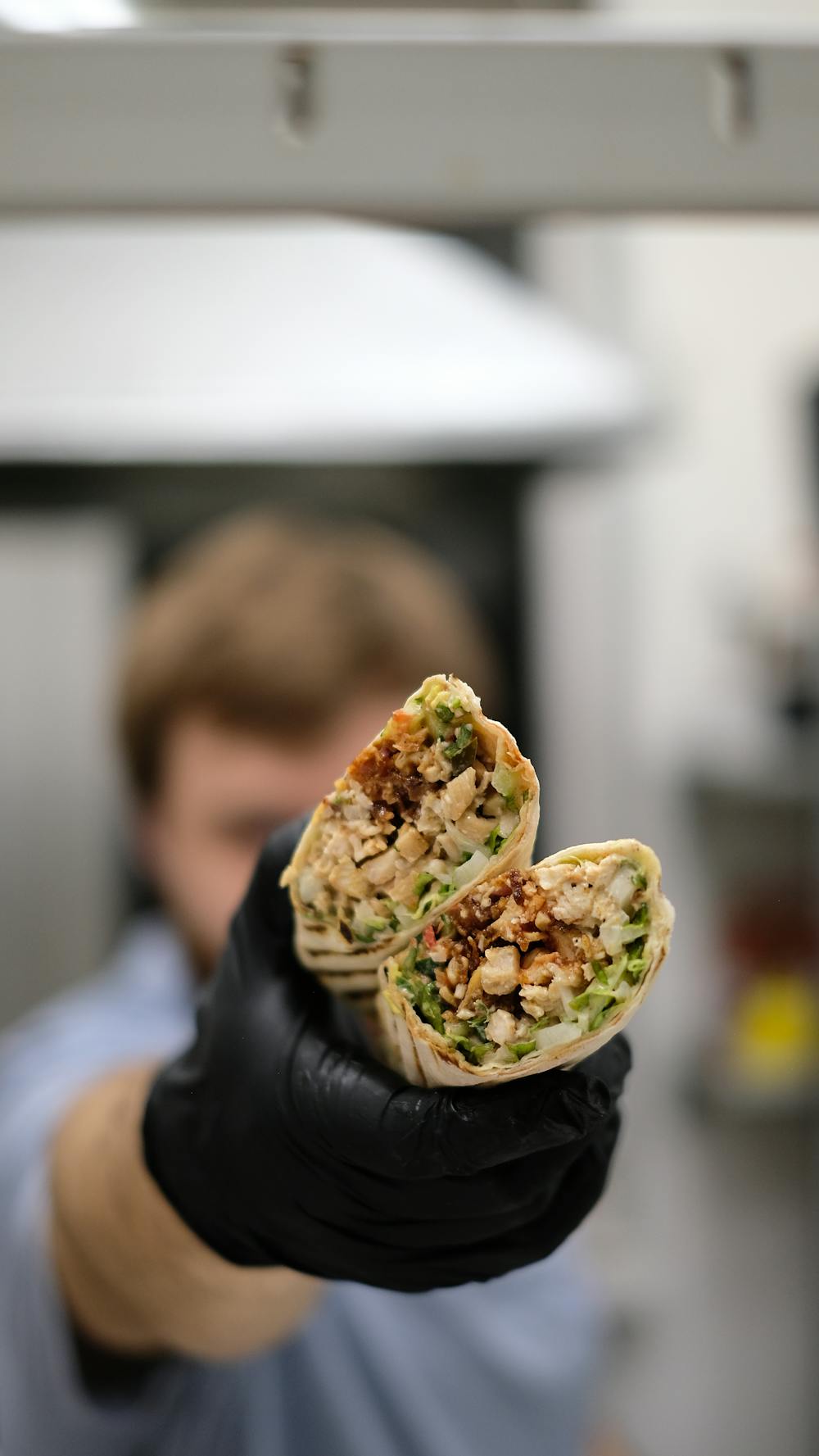 Chipotle Chicken and Black Bean Wrap