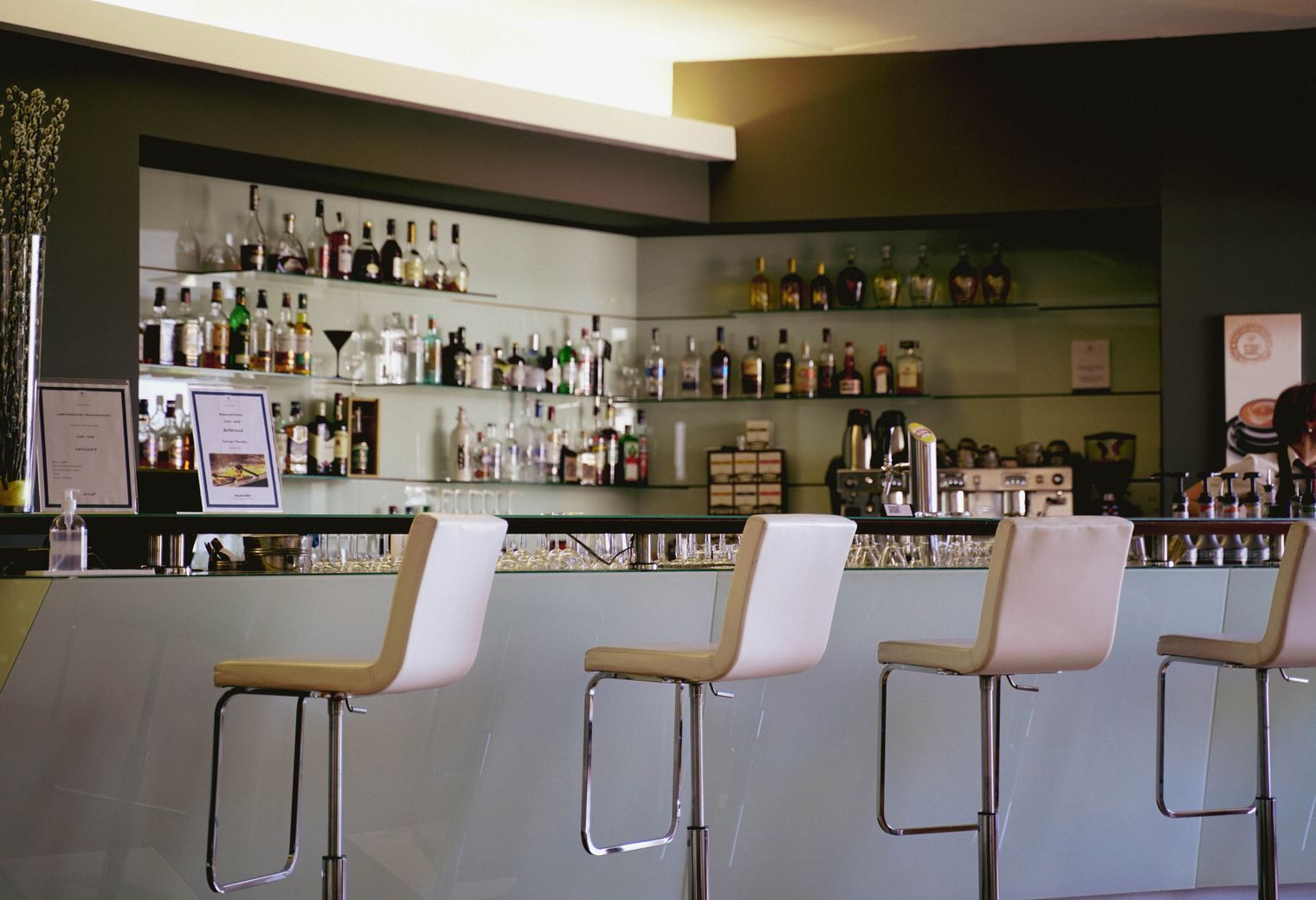 Commercial Decorating in Shooters Hill — walls rolled to an even, flat finish