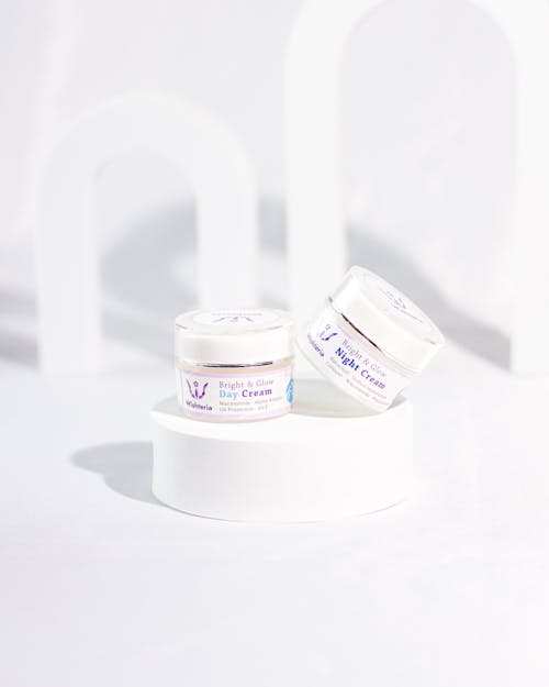 A Product Shot of Skincare Products