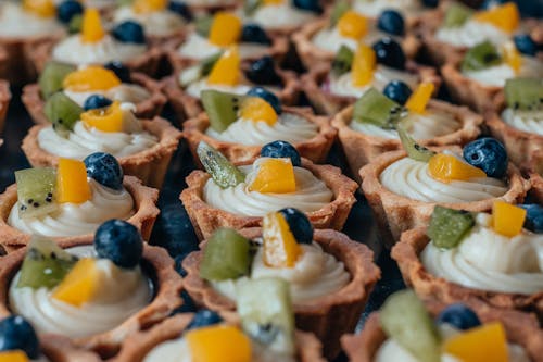 Tart Cupcakes with Fruit