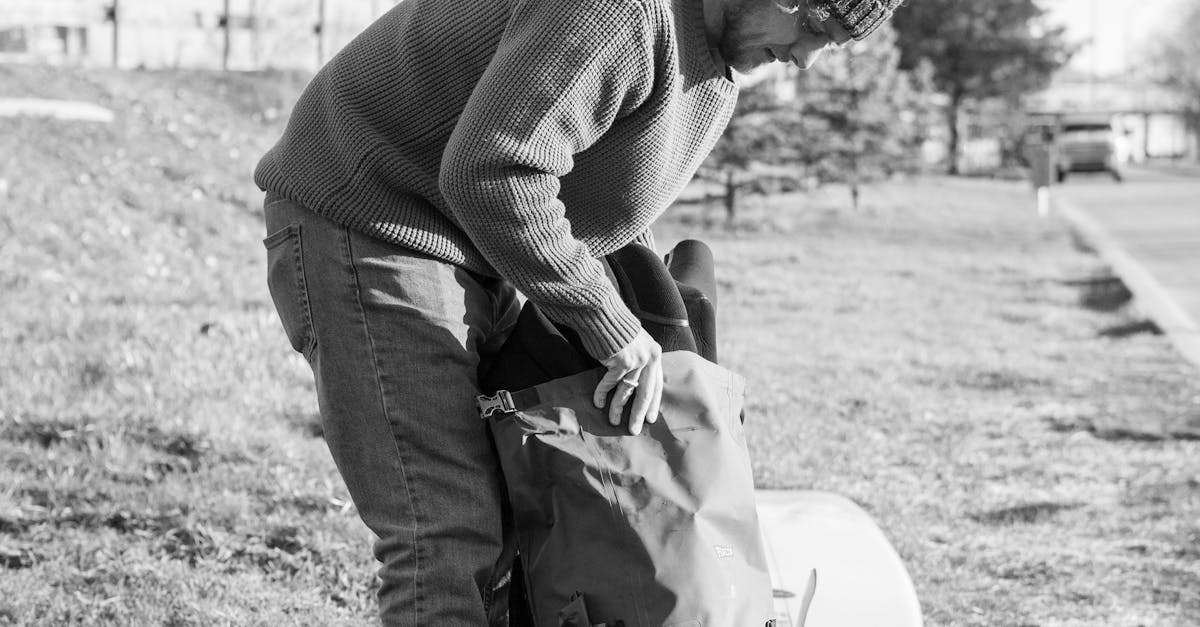 How to put a Velcro patch on backpack