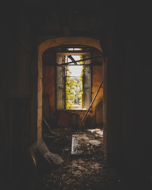 Inside Of An Abandoned Building