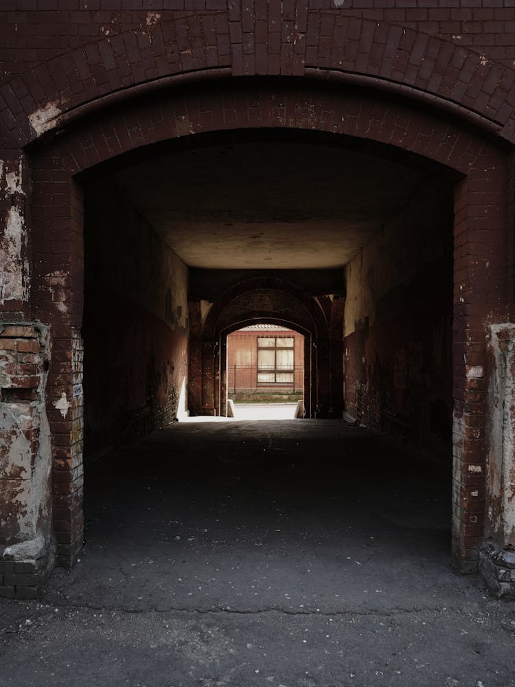 Alley Under An Archway