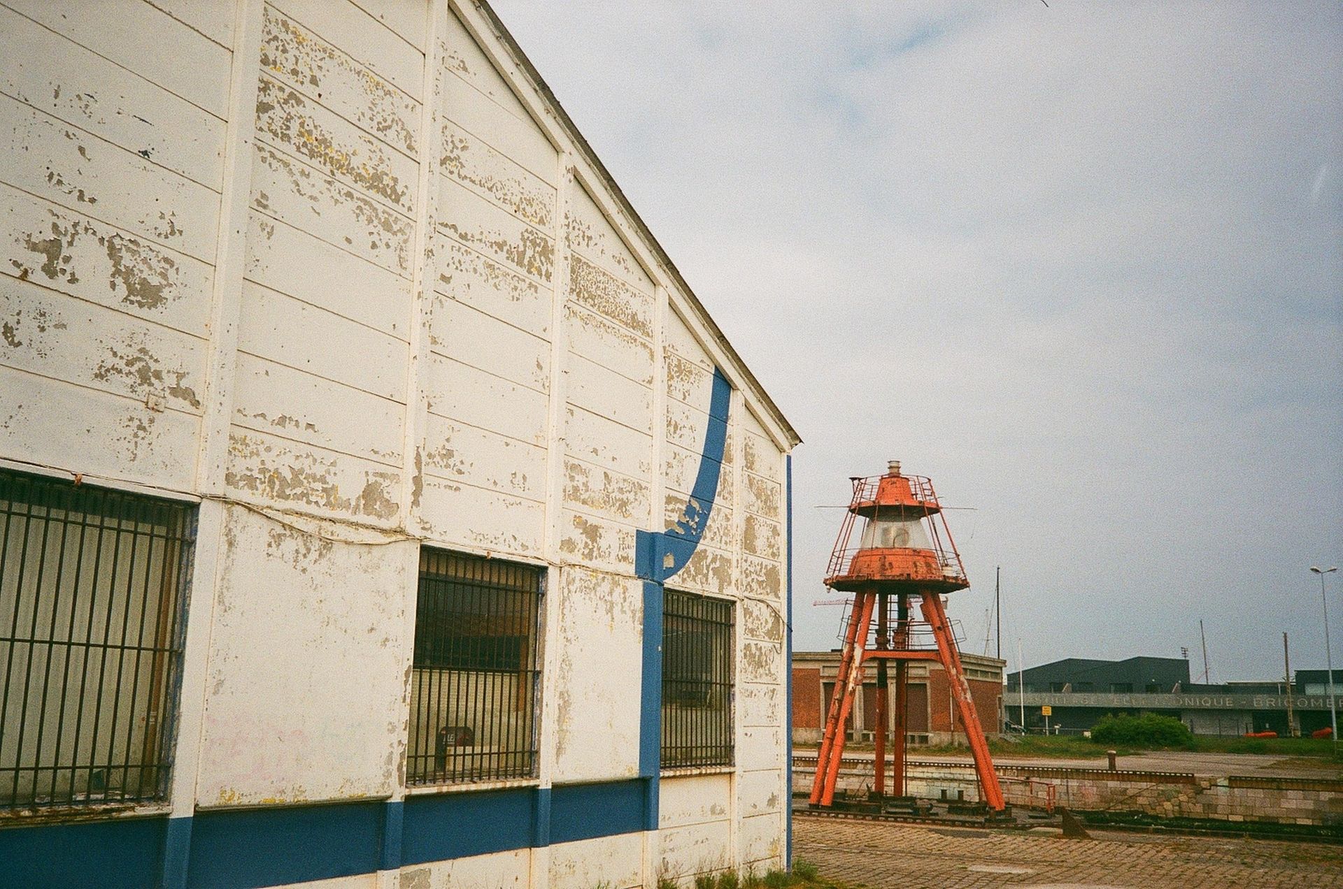 Building with Bars on Windows