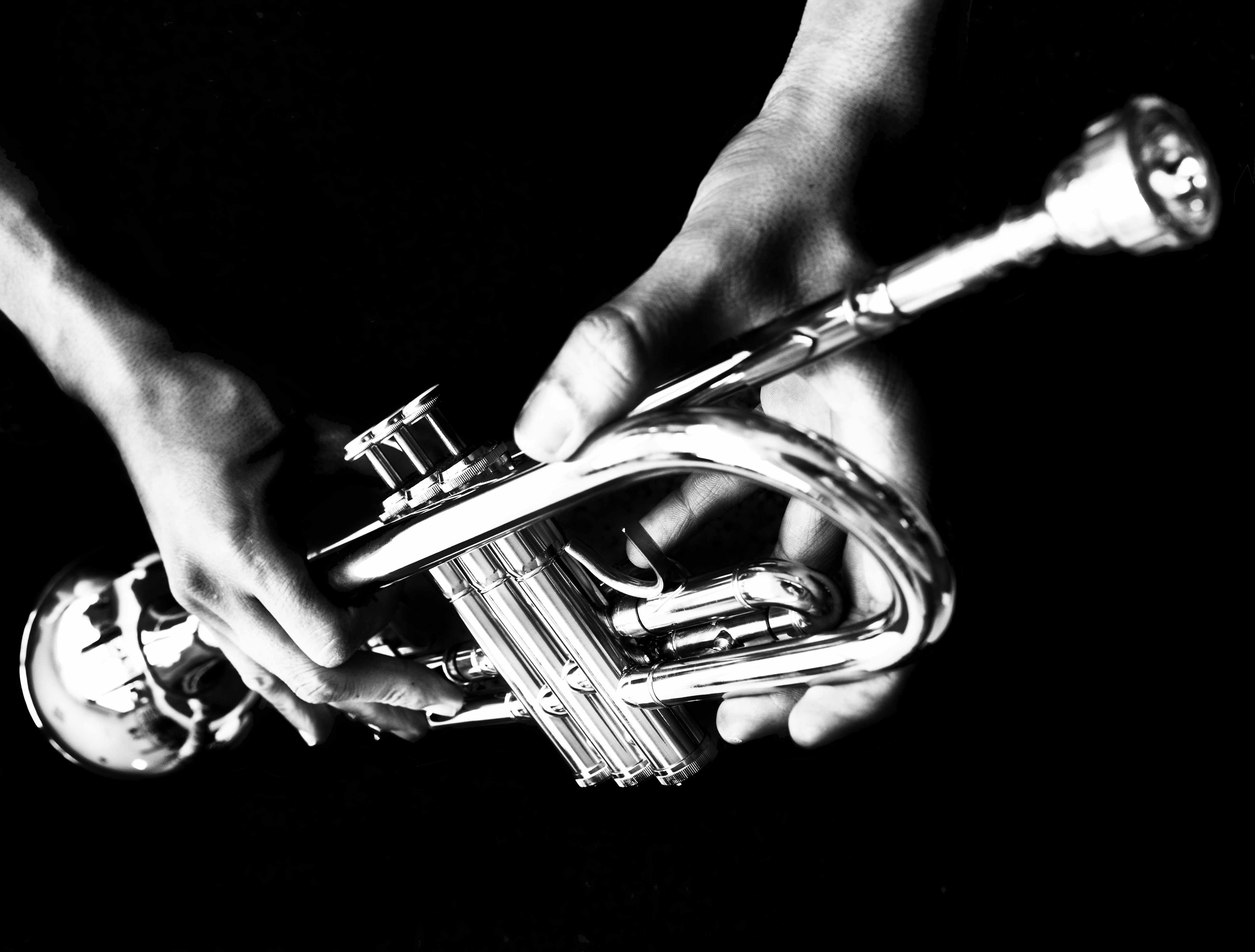 Free stock photo of jazz trumpett