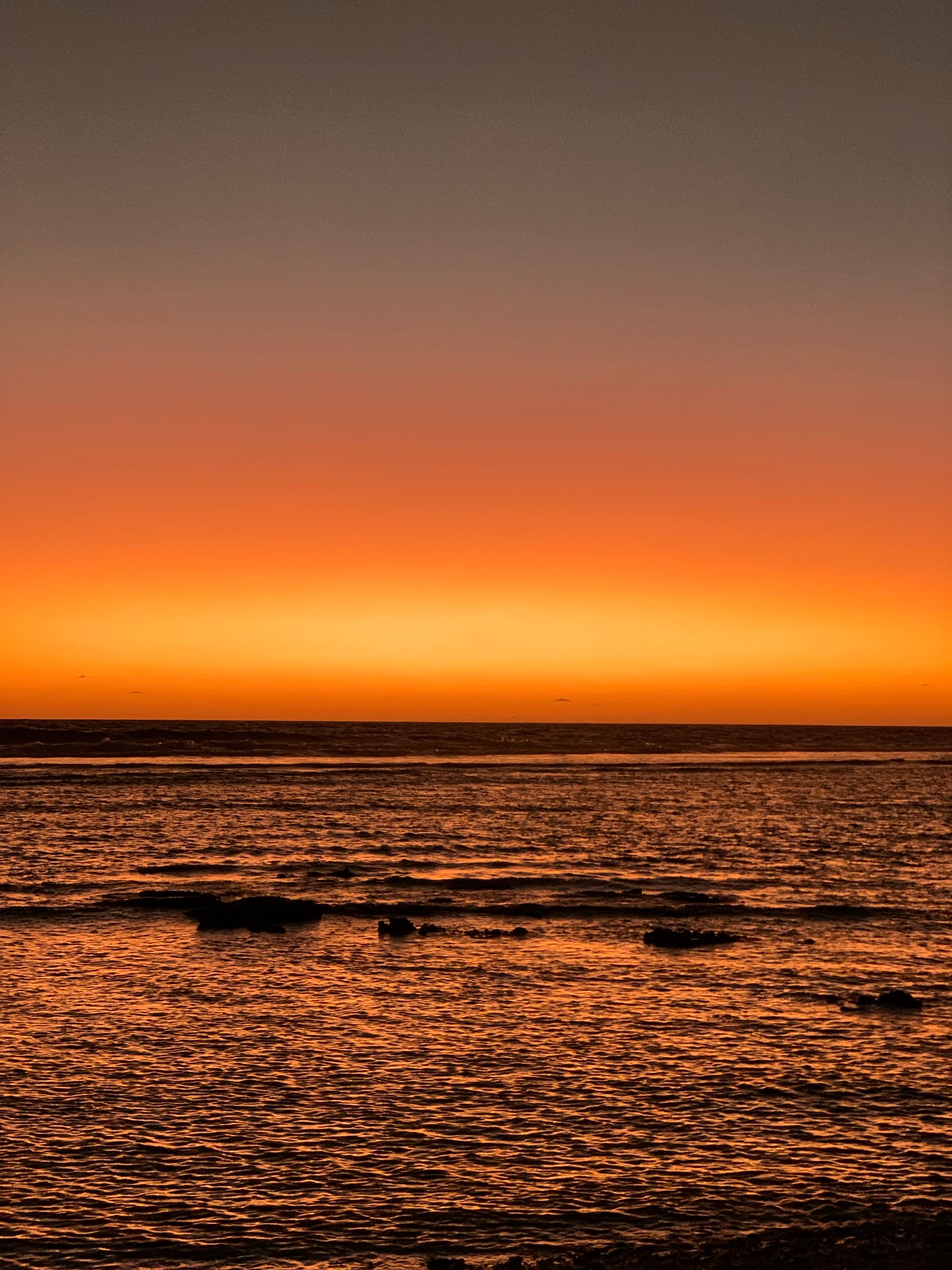 View of a Sea during Sunset · Free Stock Photo