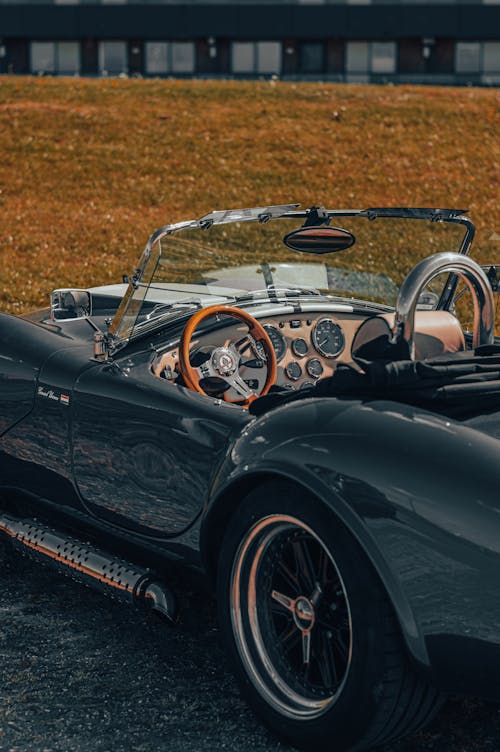 A Parked AC Shelby Cobra