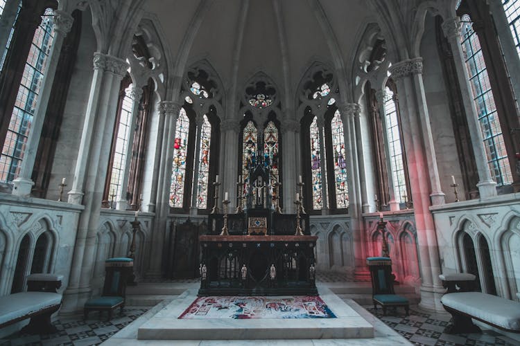 The Marble Chapel Within Mount Stuart House.