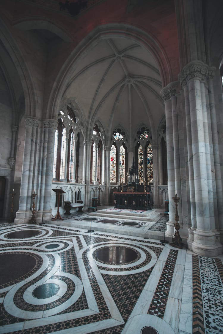 The Marble Chapel Within Mount Stuart House.