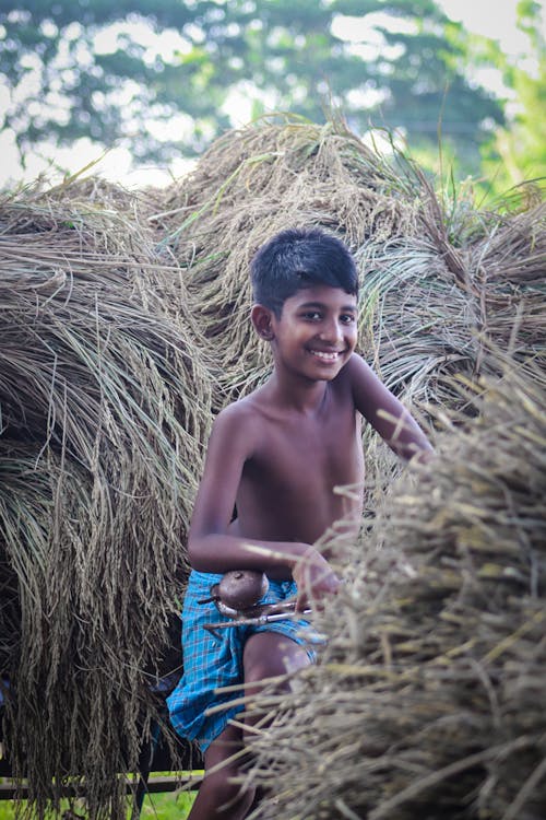 bangladeşli çocuklar, çiftçi, çocuklar içeren Ücretsiz stok fotoğraf