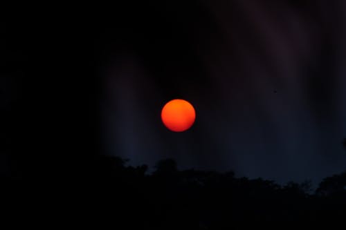 altın rengi gün batımı, doğa, gün batımı içeren Ücretsiz stok fotoğraf